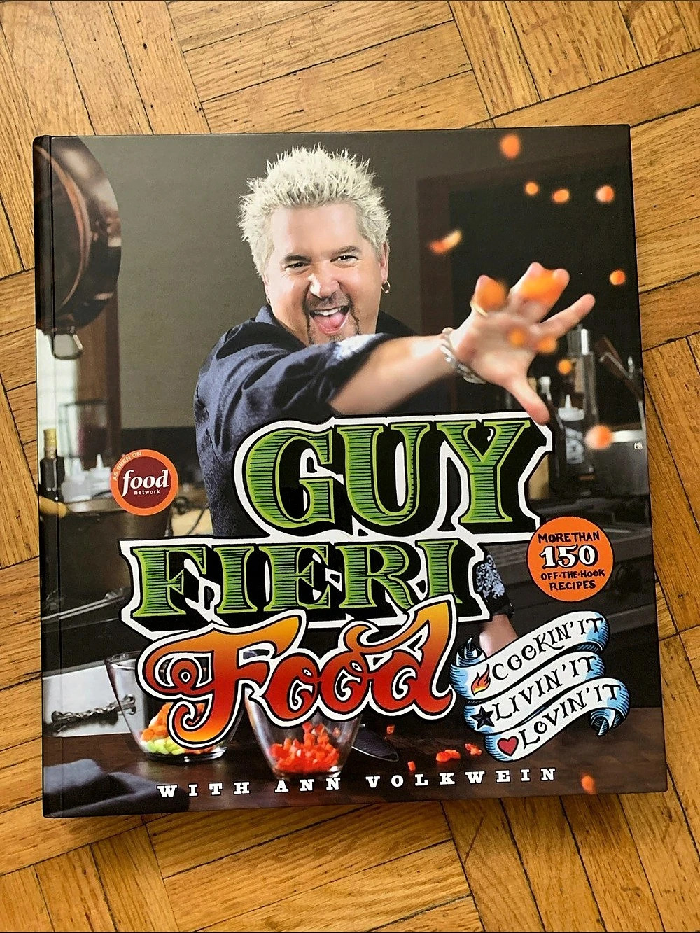 Food Network Guy Fieri Food Cookbook